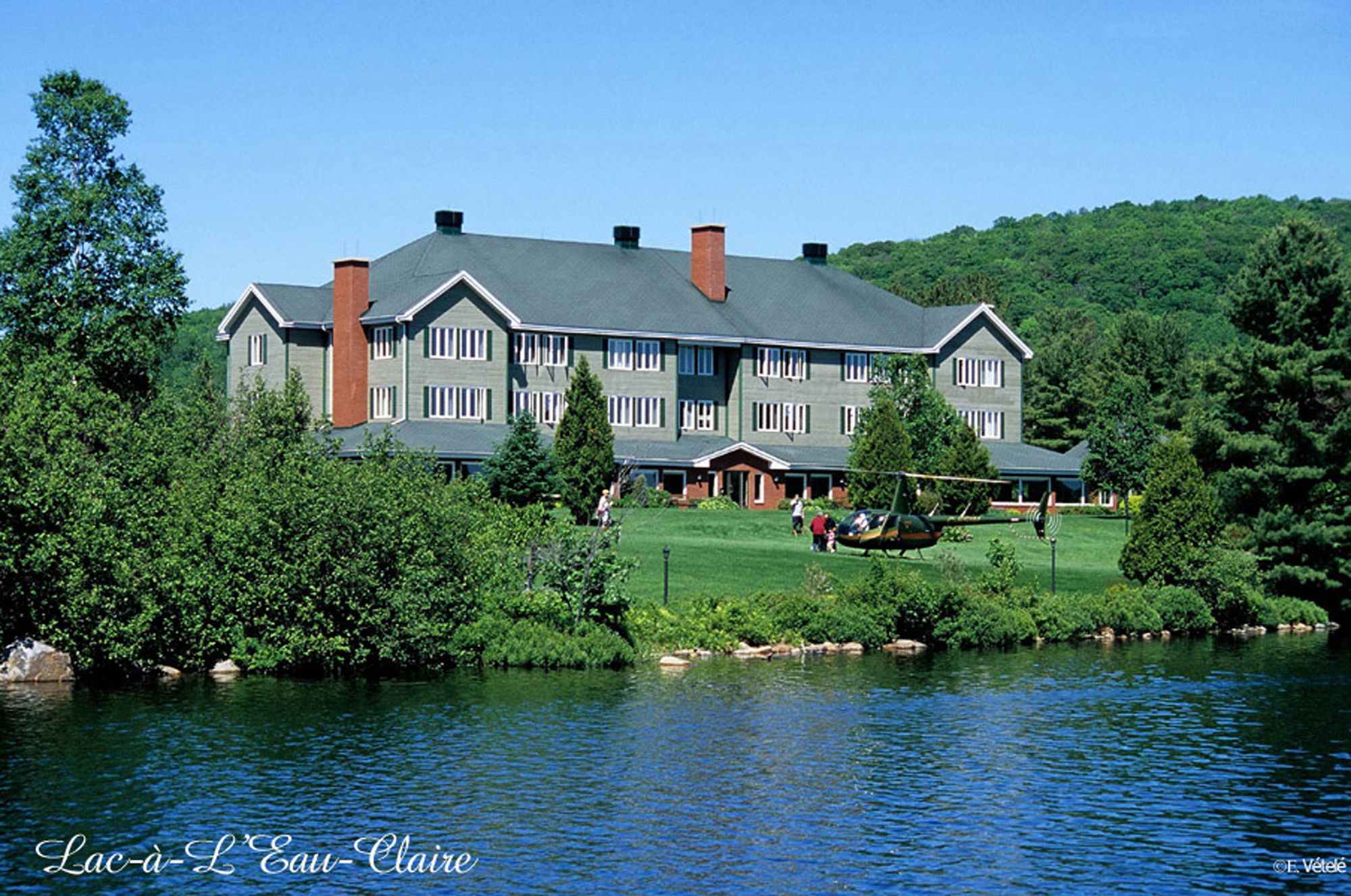 Auberge Du Lac-A-L'Eau-Claire Saint-Alexis-des-Monts Eksteriør billede